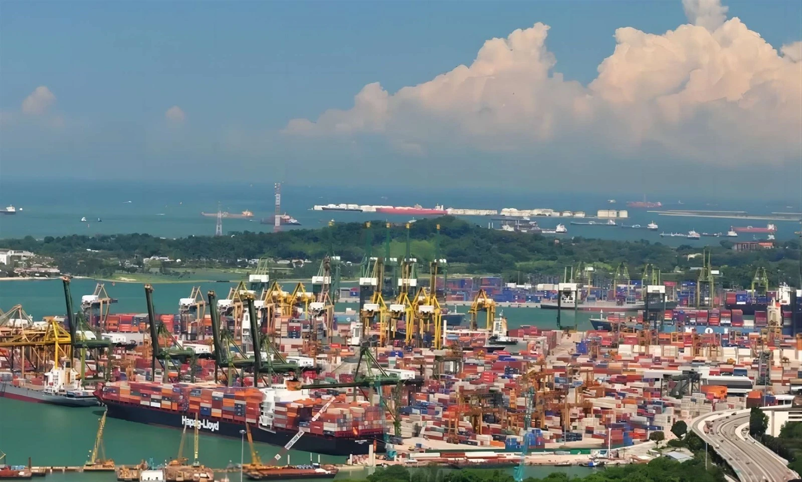 Singapore port congestion